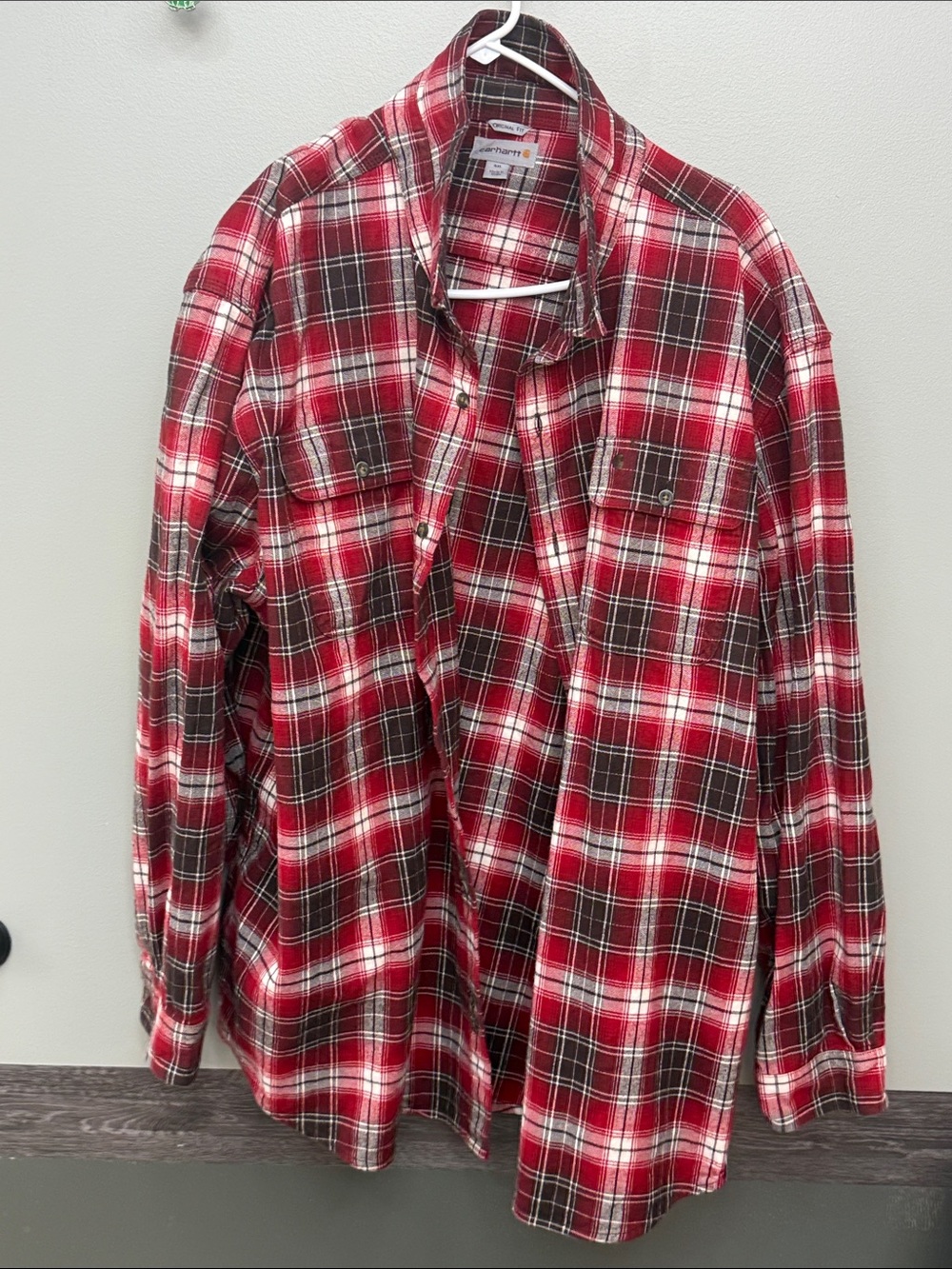 NEW Carhartt original fit button up 100% cotton  4XL